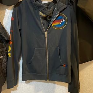 Size 14 kids aviator nation sweatshirt